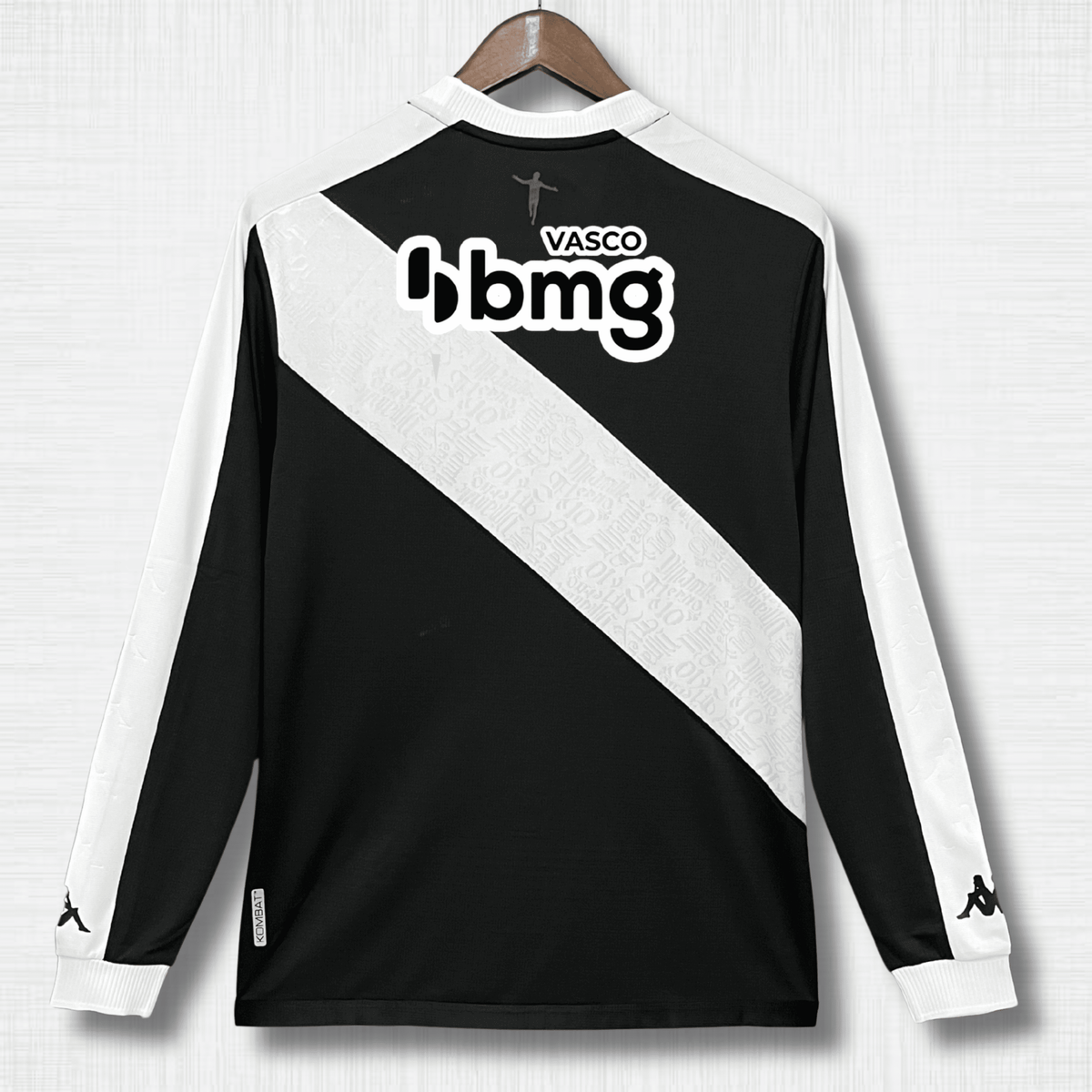 Camisa Vasco da Gama 24/25 – Manga Longa Home com Todos os Patrocínios