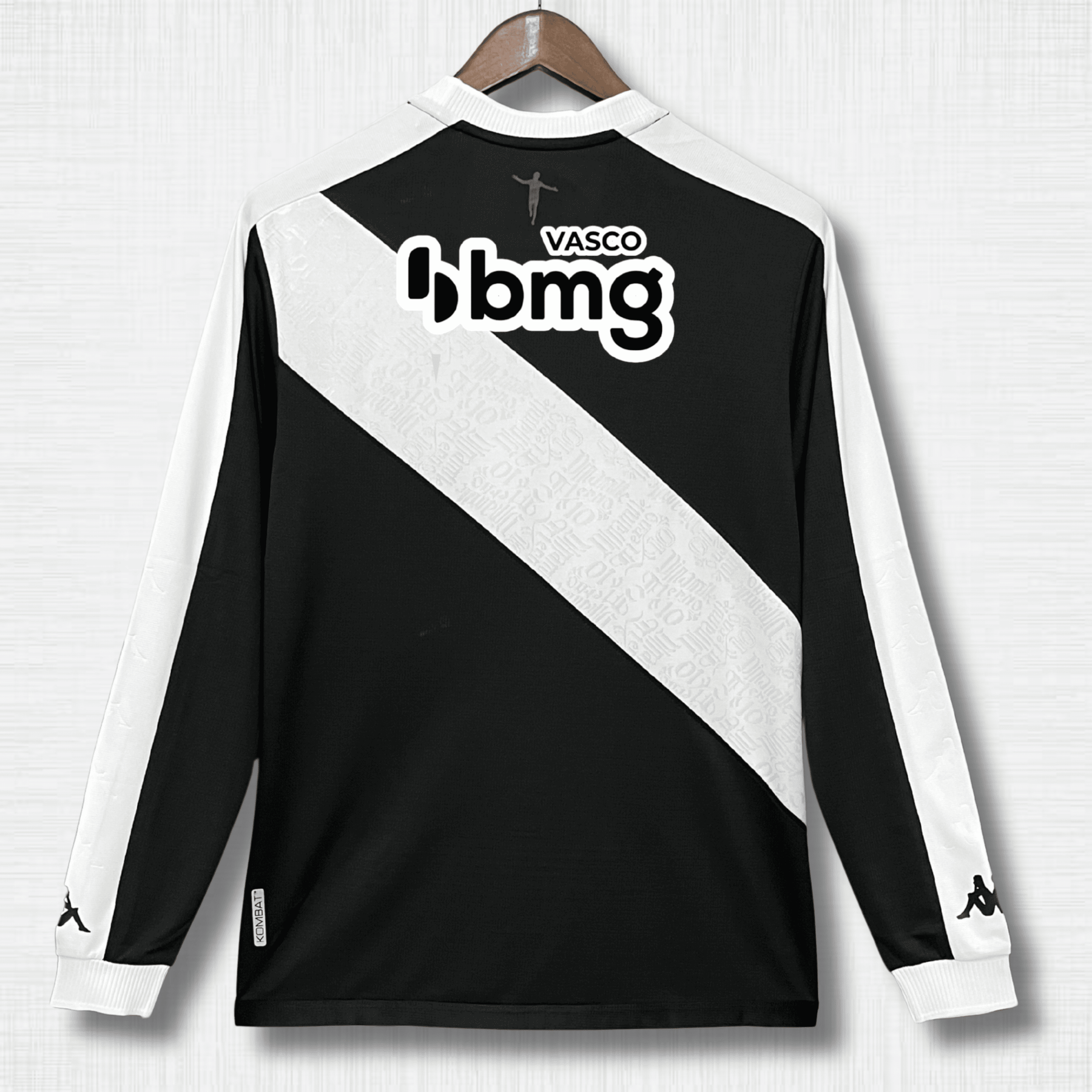 Camisa Vasco da Gama 24/25 – Manga Longa Home com Todos os Patrocínios