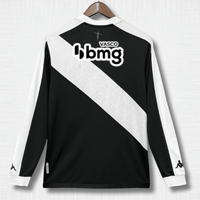 Camisa Vasco da Gama 24/25 – Manga Longa Home com Todos os Patrocínios