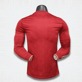 Camisa Bayern de Munique 25/26 – Edição Jogador 125 Anos Vermelha