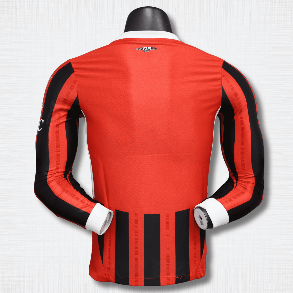 Camisa AC Milan 24/25 – Edição Jogador Home Manga Longa