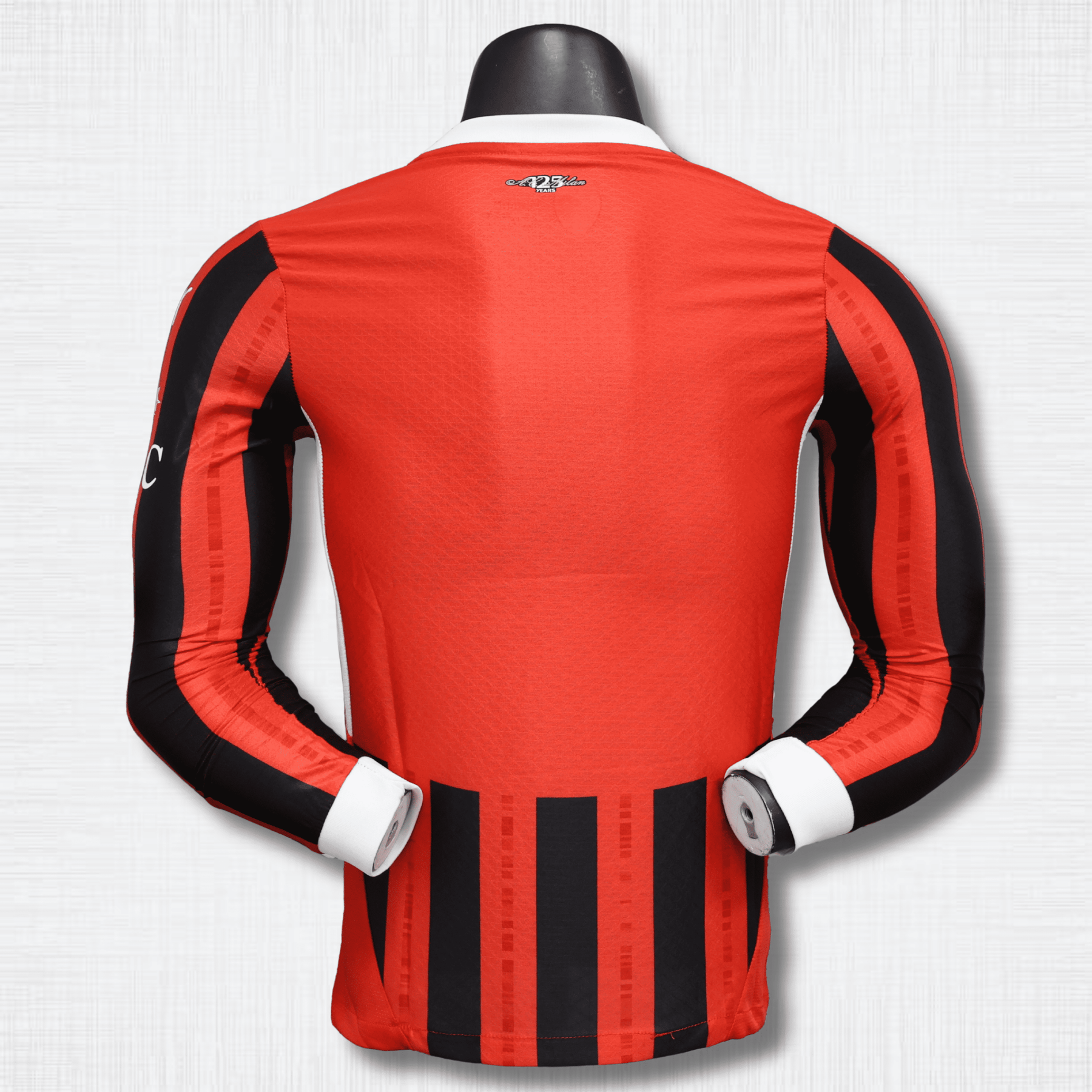 Camisa AC Milan 24/25 – Edição Jogador Home Manga Longa