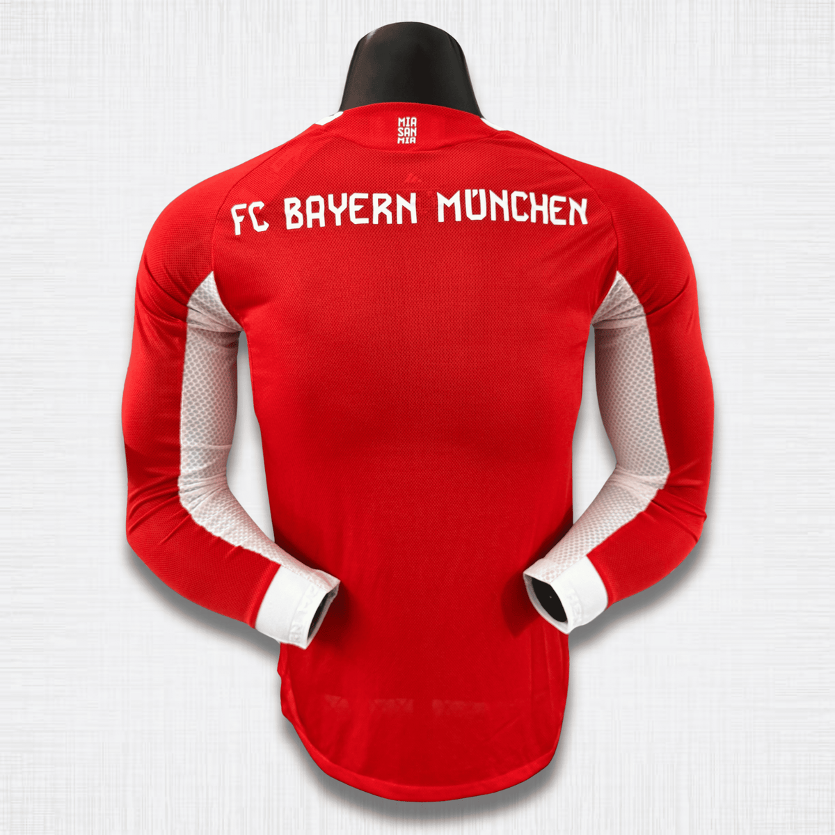 Camisa Bayern de Munique 25/26 – Edição Jogador Home Manga Longa