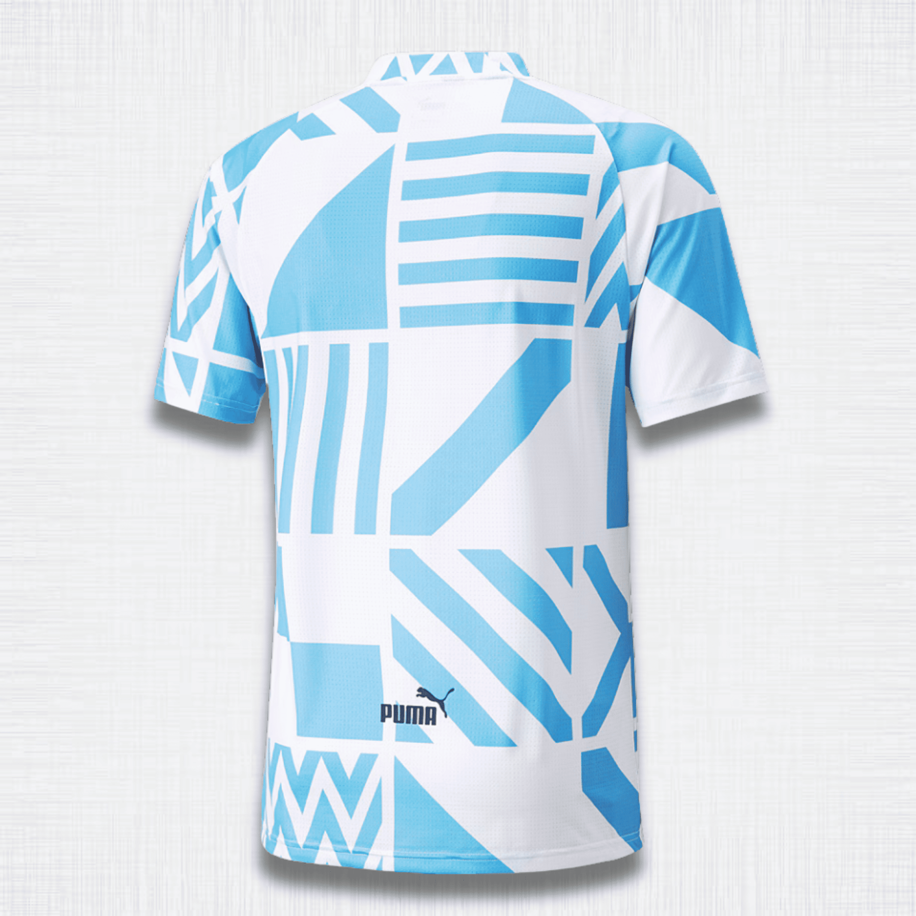 Camisa Manchester City 22/23 – Pré-Jogo Azul e Branco