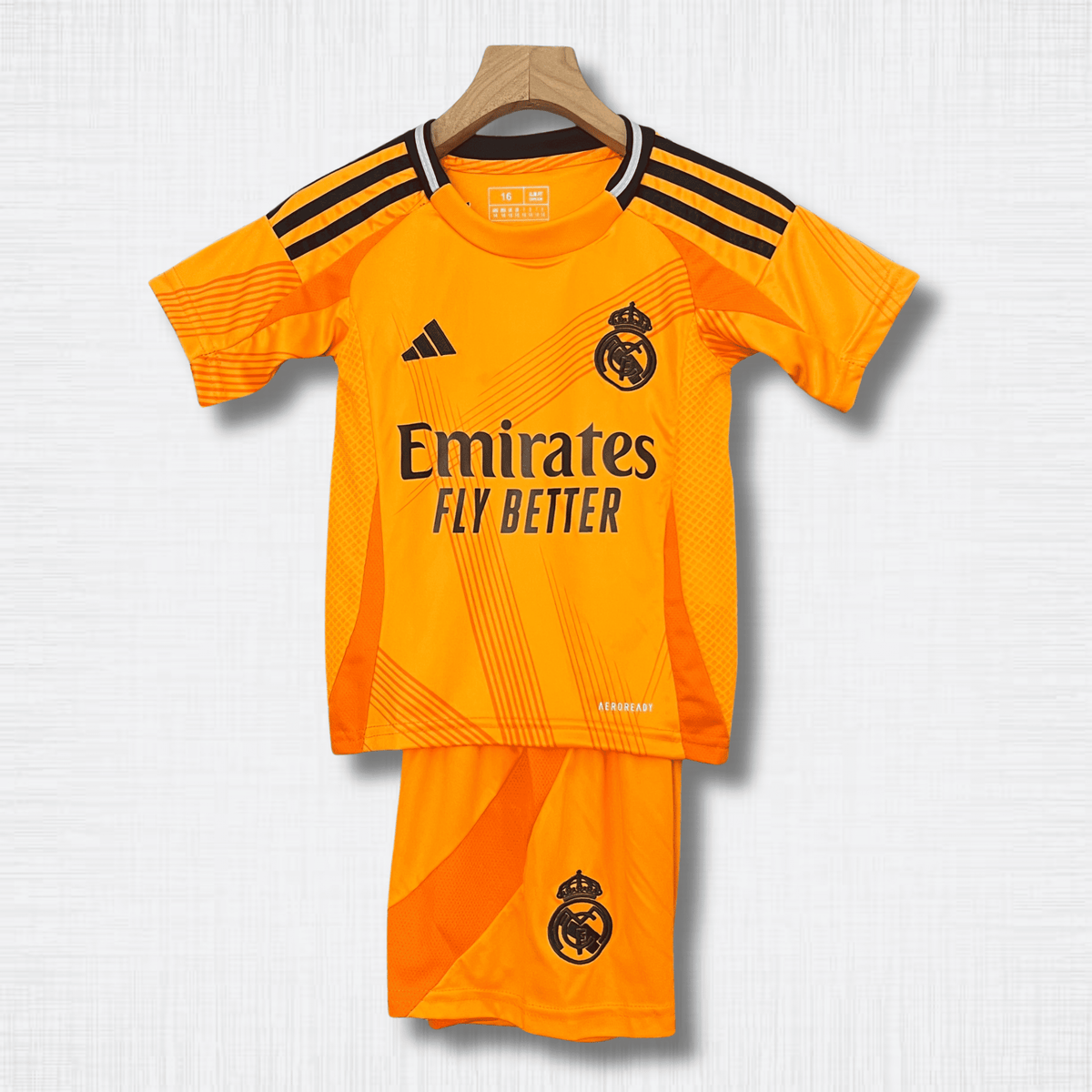 Conjunto Real Madrid 24/25 Infantil – Modelo Away