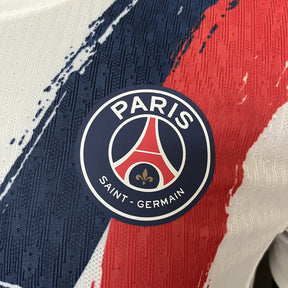 Camisa Paris Saint-Germain 24/25 – Away Edição Jogador Branca