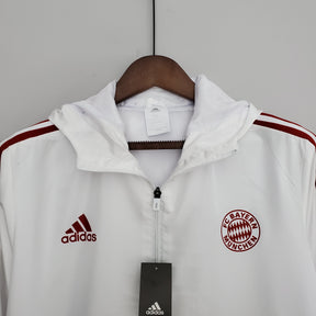 Corta-Vento Bayern de Munique 2022 – Branco Adidas Masculino