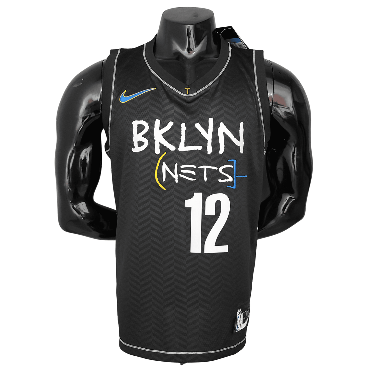 Camisa Brooklyn Nets City Edition – Harris #12 Preta NBA