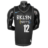 Camisa Brooklyn Nets City Edition – Harris #12 Preta NBA