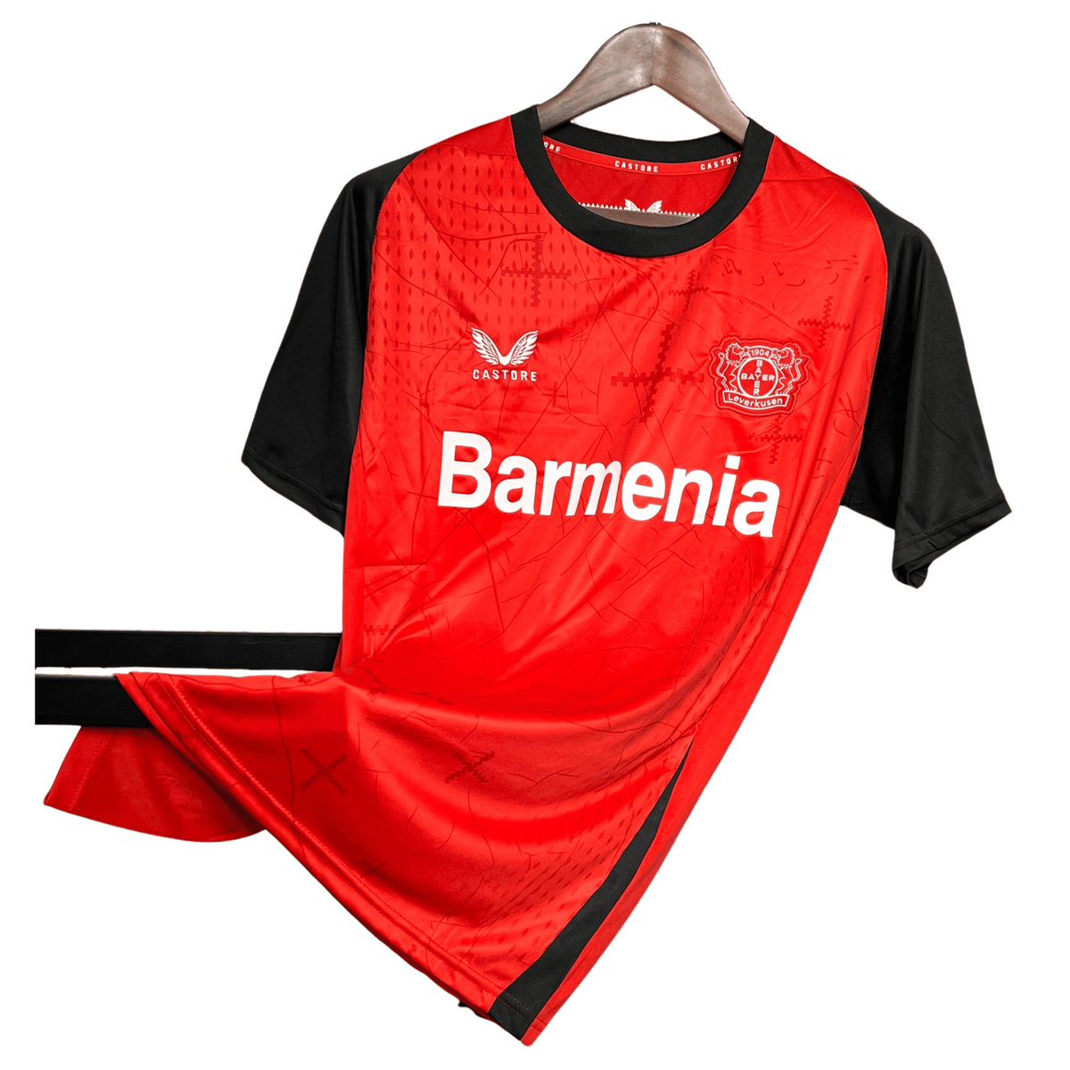 Camisa Bayer 04 Leverkusen 24/25 – Versão Torcedor Castore Masculina