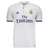 Camisa Retrô Real Madrid 2016/17 – Home Personalizada Ronaldo 7 Masculina Adidas