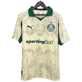Camisa Palmeiras 2025/26 – Bege | Torcedor Masculina