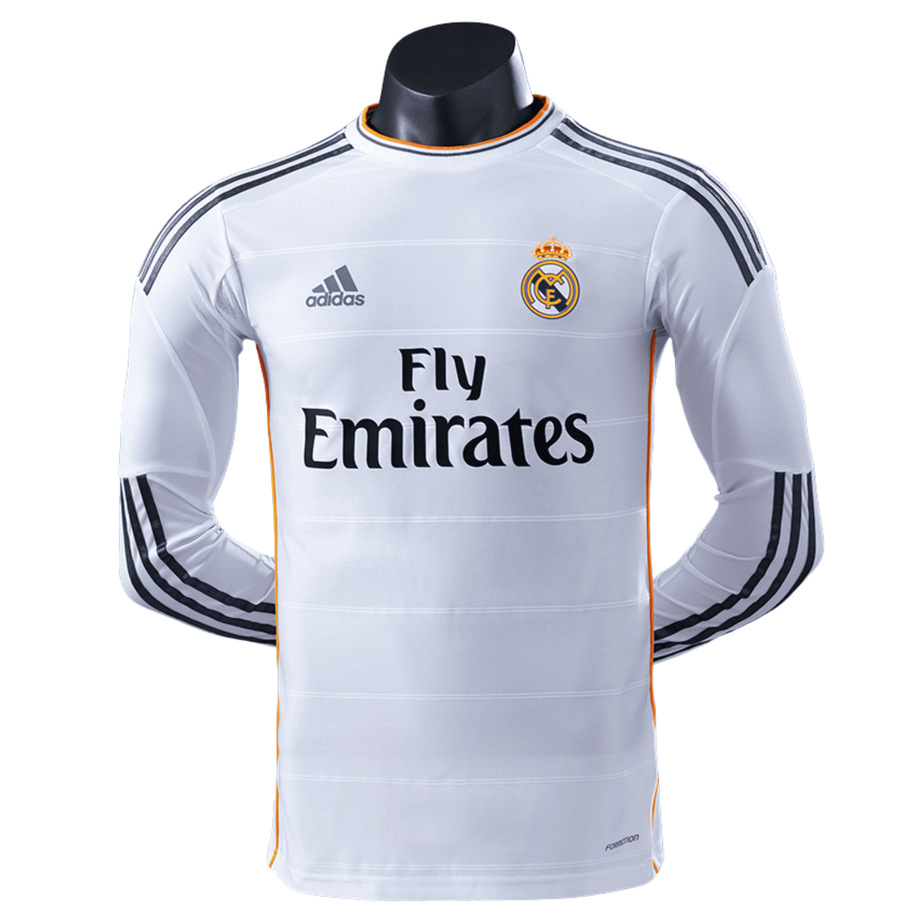 Camisa Retrô Real Madrid 2013/14 – Home Manga Longa Versão Jogador