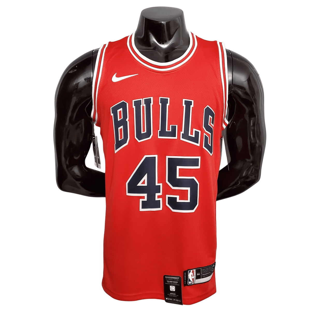 Camisa NBA Chicago Bulls Jordan #45 Vermelha