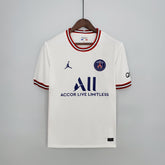 Camisa Paris Saint-Germain 21/22 – Third Away Torcedor Masculina Branca