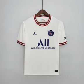 Camisa Paris Saint-Germain 21/22 – Third Away Torcedor Masculina Branca