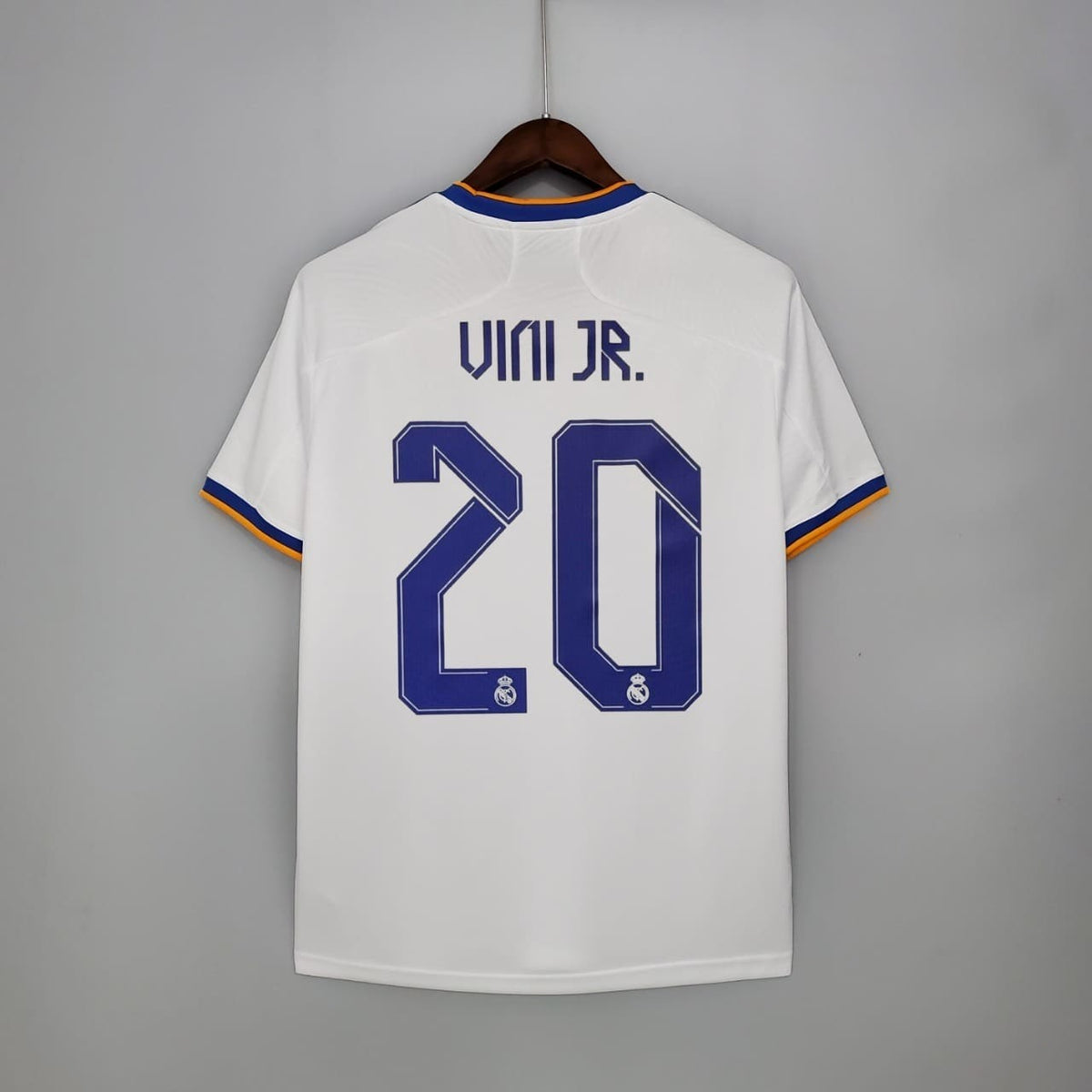 Camisa Real Madrid 21/22 – Versão Final Home Vini Jr
