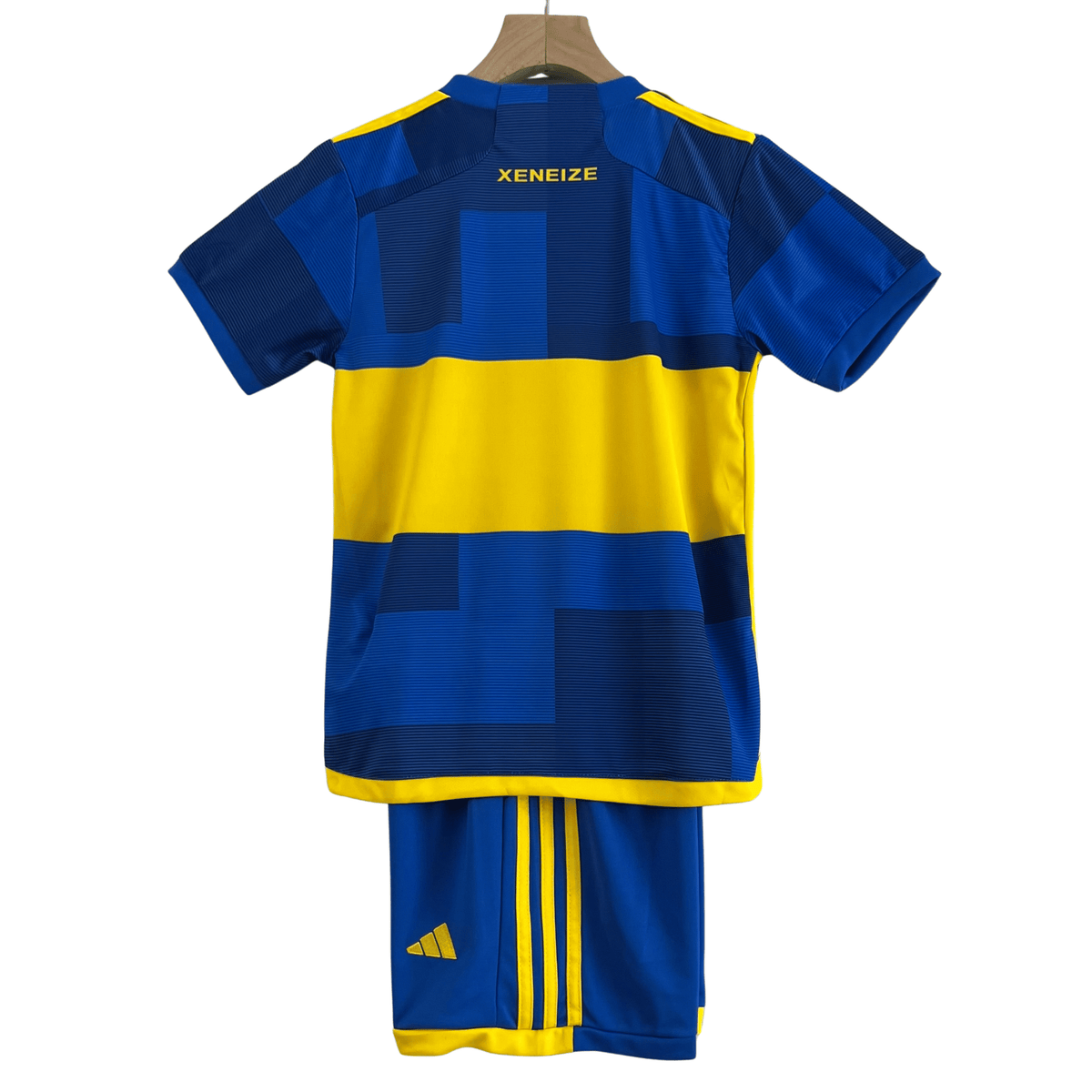 Conjunto Infantil Boca Juniors 23/24 – Home Torcedor Adidas