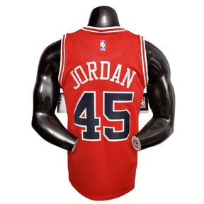 Camisa NBA Chicago Bulls Jordan #45 Vermelha
