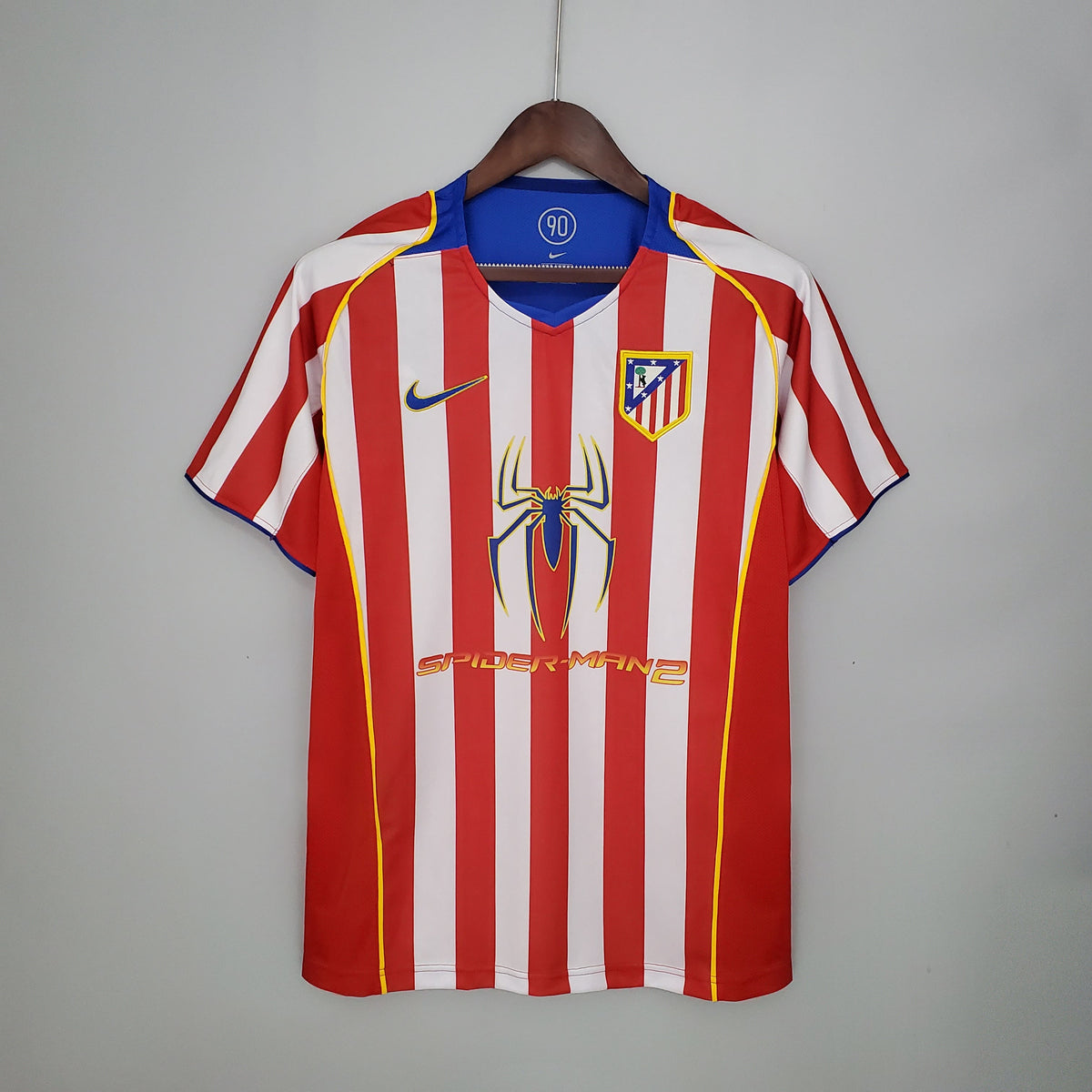 Camisa Retrô Atlético de Madrid 2004/05 – Home Masculina
