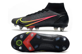 Chuteira Nike Mercurial Superfly VIII Elite SG-Pro Anti-Clog – Preta Profissional Campo