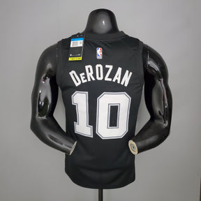 Camisa NBA San Antonio Spurs #10 DeRozan - City Edition Black