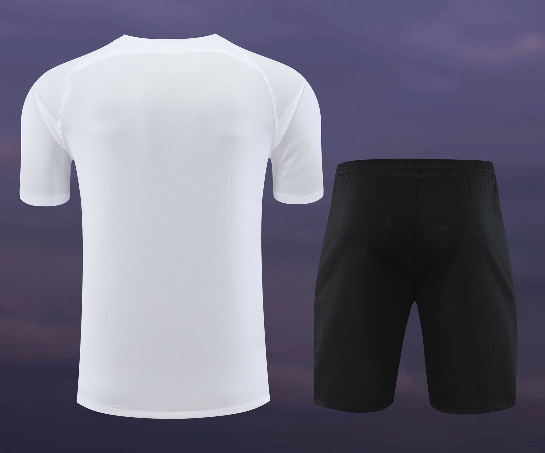 Conjunto de Treino PSG 23/24 – Masculino Preto e Branco