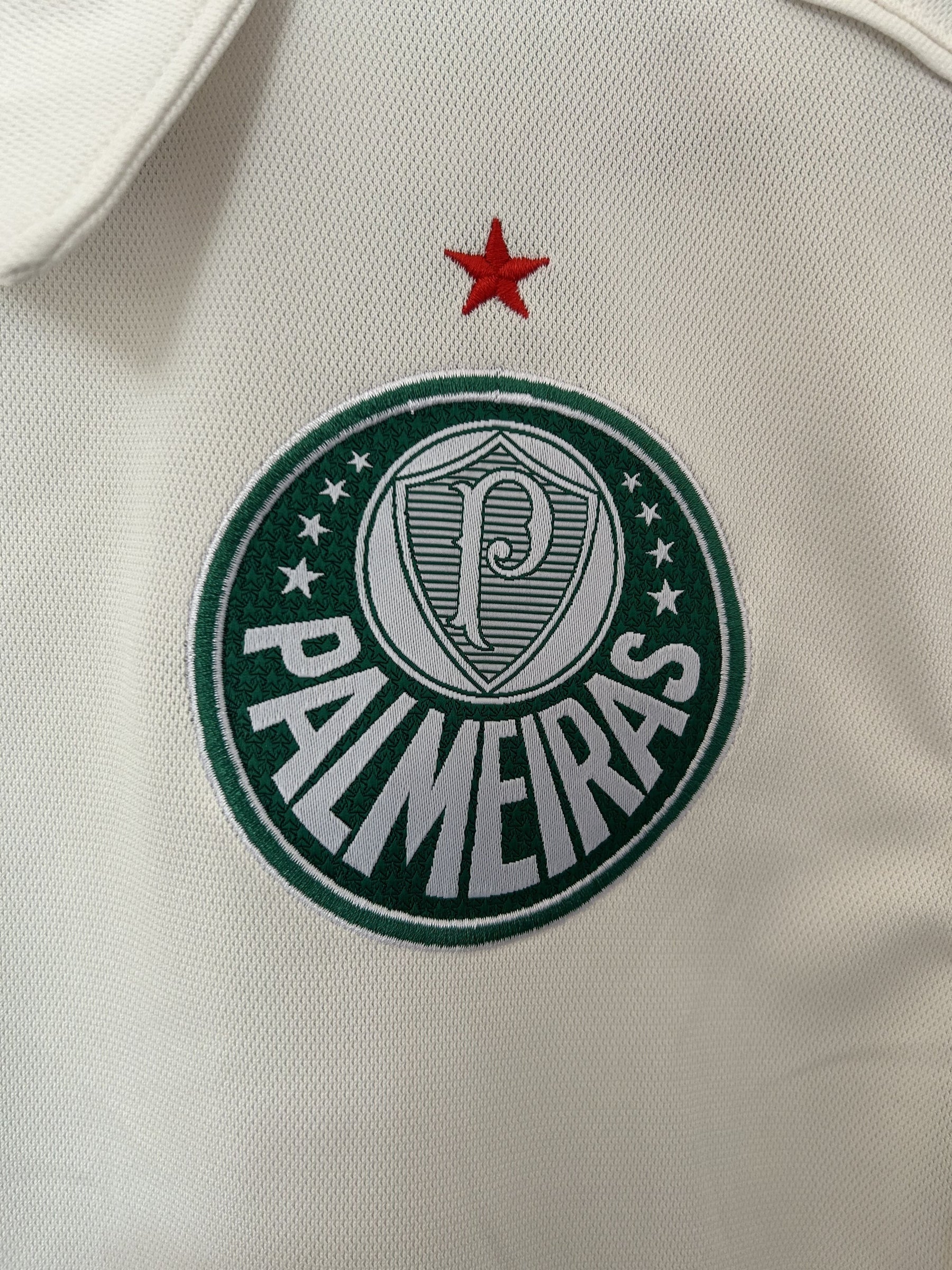 Polo Palmeiras 2025/26 – Branco Masculina