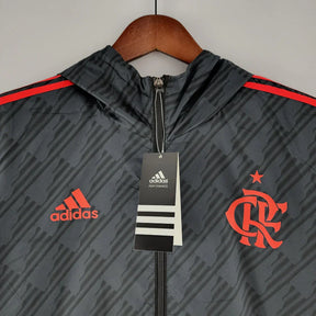 Corta-vento Flamengo Adidas - Preto