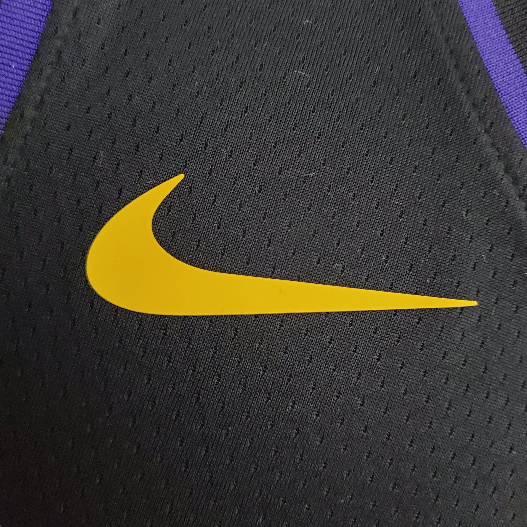 Camisa NBA Lakers #6 James Latin Black 75° Aniversário- 23/24