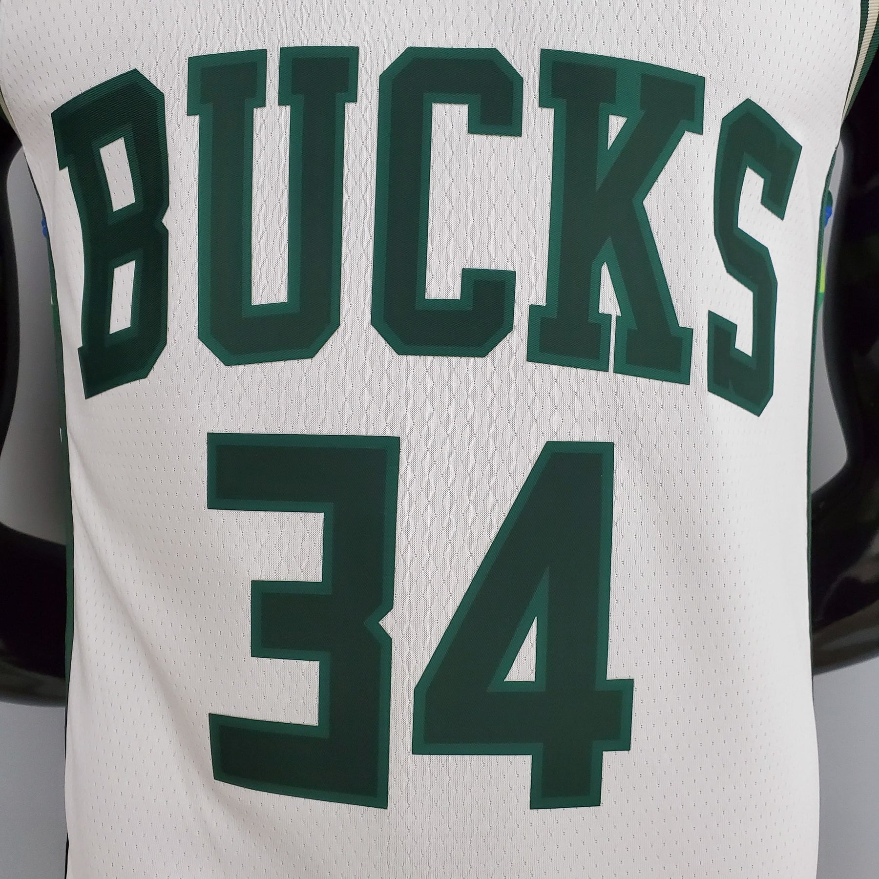 Camisa Milwaukee Bucks Giannis Antetokounmpo #34 Branca 2022 NBA
