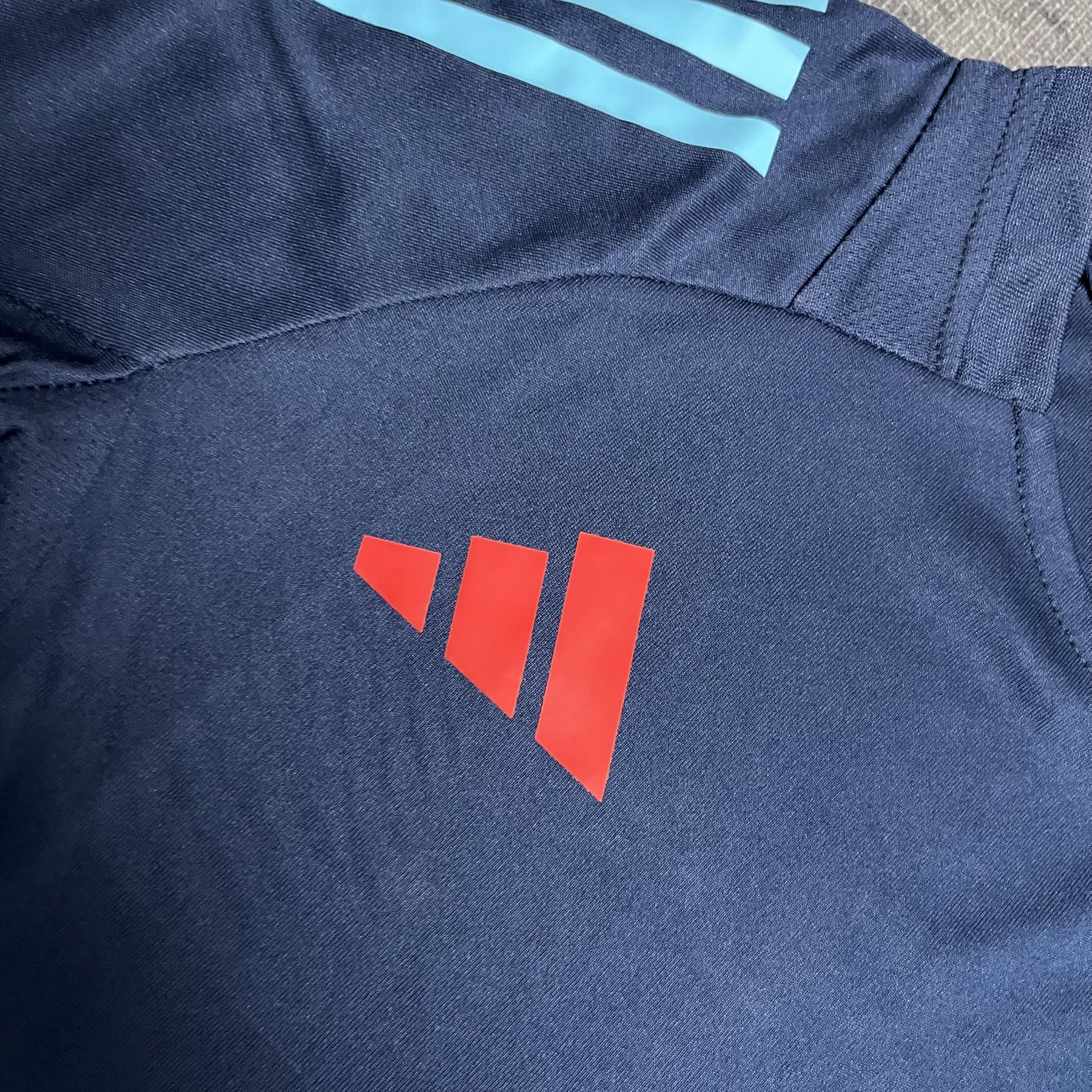 Conjunto Infantil Treino Flamengo 25/26 – Azul Escuro