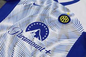 Conjunto de Treino Inter de Milão 24/25 – Nike Masculino Branco e Azul
