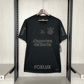 Camisa Corinthians 2024/25 – Modelo Away com Todos os Patrocínios
