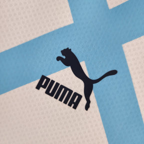 Camisa Manchester City 22/23 – Pré-Jogo Azul e Branco