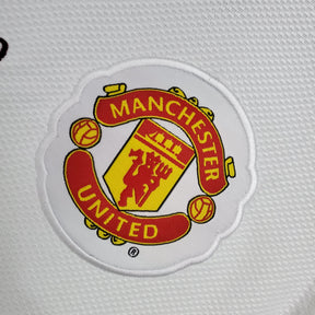 Camisa Retrô Manchester United 2008/09 – Champions League Away | Branca Torcedor Masculina
