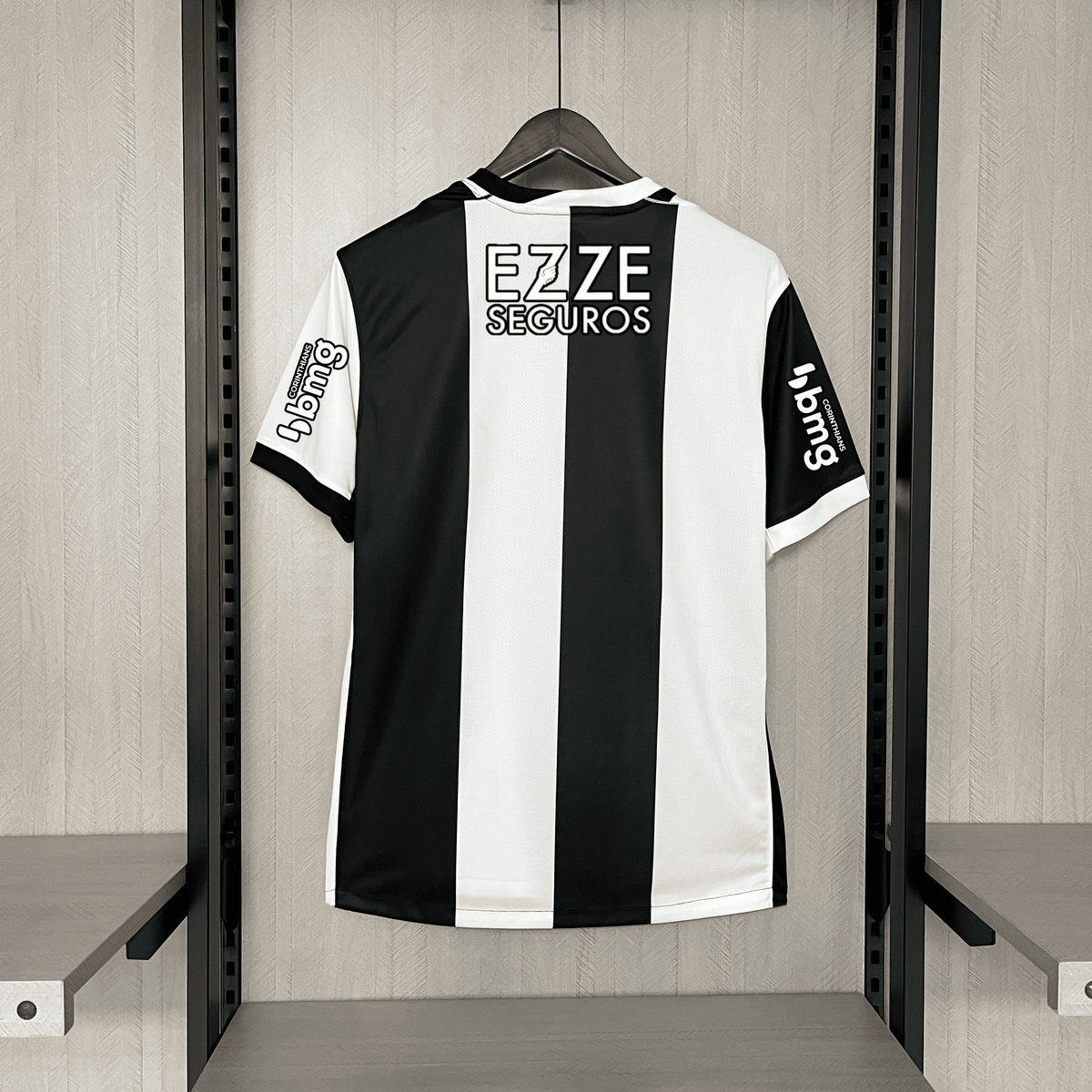 Camisa Corinthians 2024/25 – Modelo III Torcedor com Todos os Patrocínios