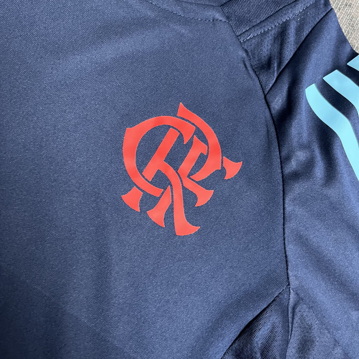 Conjunto Infantil Treino Flamengo 25/26 – Azul Escuro