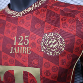 Camisa Bayern de Munique 25/26 – Edição Especial 125 Anos  Versão Jogador