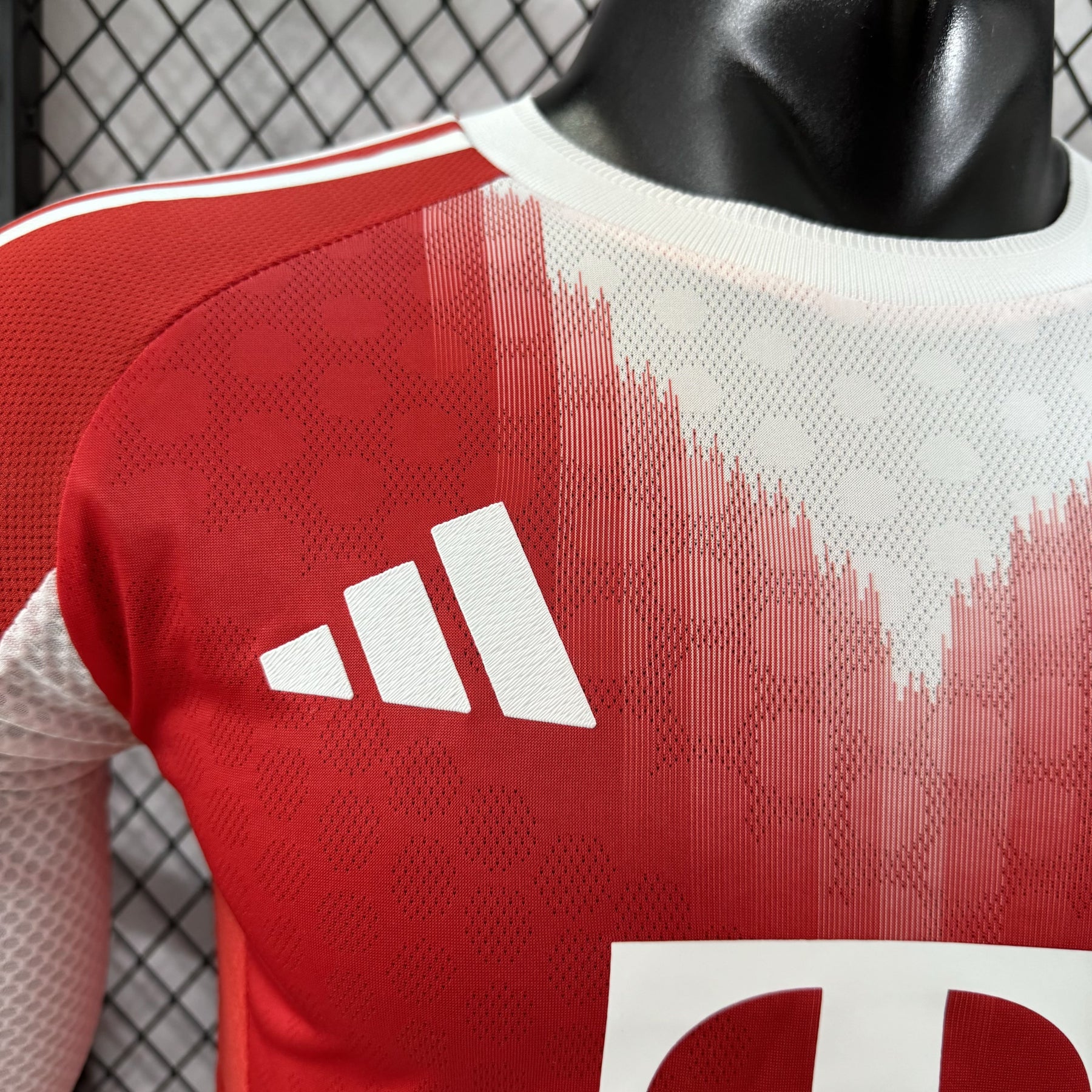 Camisa Bayern de Munique 25/26 – Edição Jogador Home Manga Longa