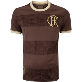 Camisa Flamengo Identidade 24/25 Masculina- Marrom