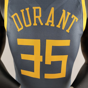 Camisa Golden State Warriors Kevin Durant #35 Cinza 2018 NBA
