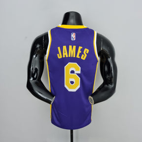 Camisa NBA Lakers #6 Jordan Purple 75° Aniversário  - 23/24
