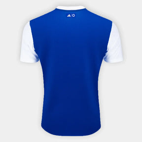 Camisa Cruzeiro 25/26 s/n Fanshirt Adidas Masculina - Azul+Branco