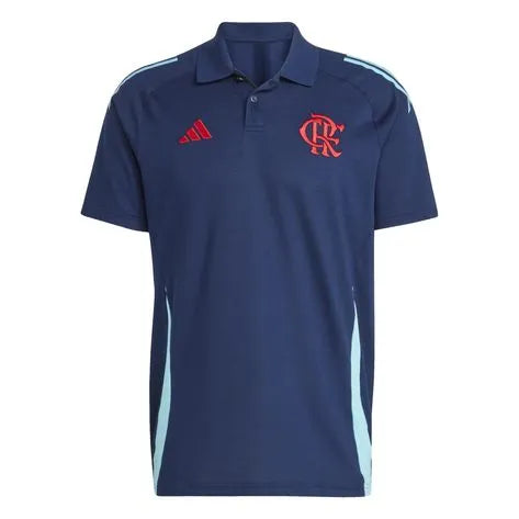 Camisa Polo Flamengo Comissão Adidas 25/26 - Lançamento