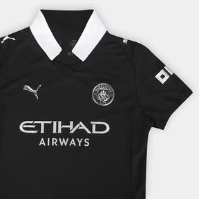 Camisa Manchester City Away 25/26 s/n Torcedor Puma Feminina - Preto