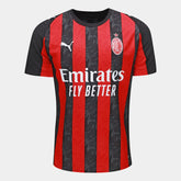 Camisa Milan Home 25/26 s/n Torcedor Puma Masculina - Vermelho