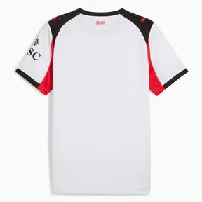 Camisa Milan Away 25/26 s/n Torcedor Puma Masculina - Branco