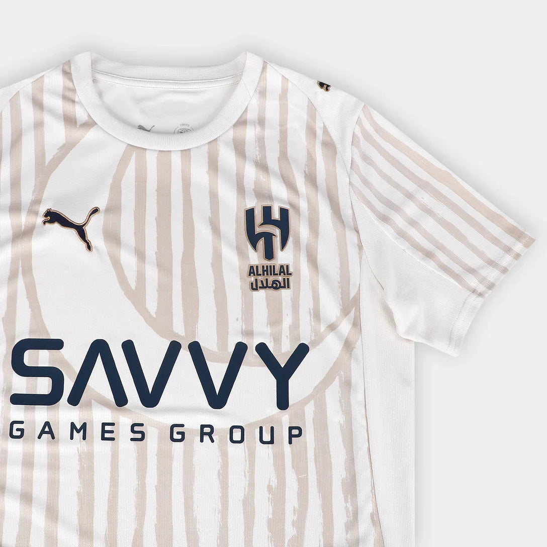 Camisa Al-Hilal Saudi Kidsuper 25/26 Torcedor Puma Masculina - Off White