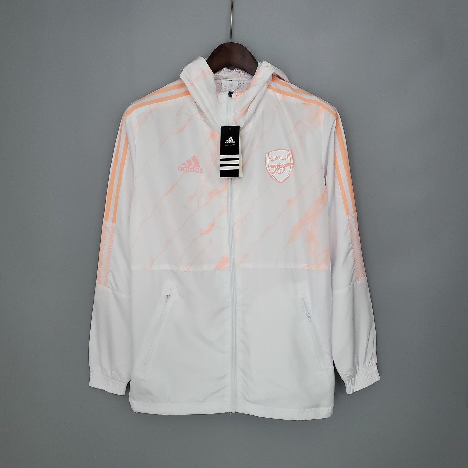 Corta-Vento Arsenal 21/22 – Branco Masculino